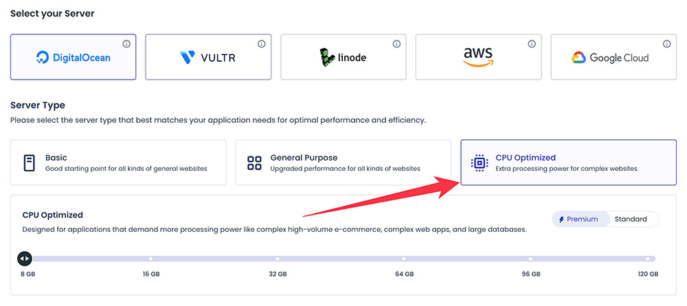 DigitalOcean droplet
