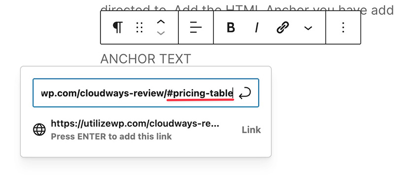 HTML Anchor