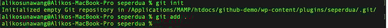 Git add
