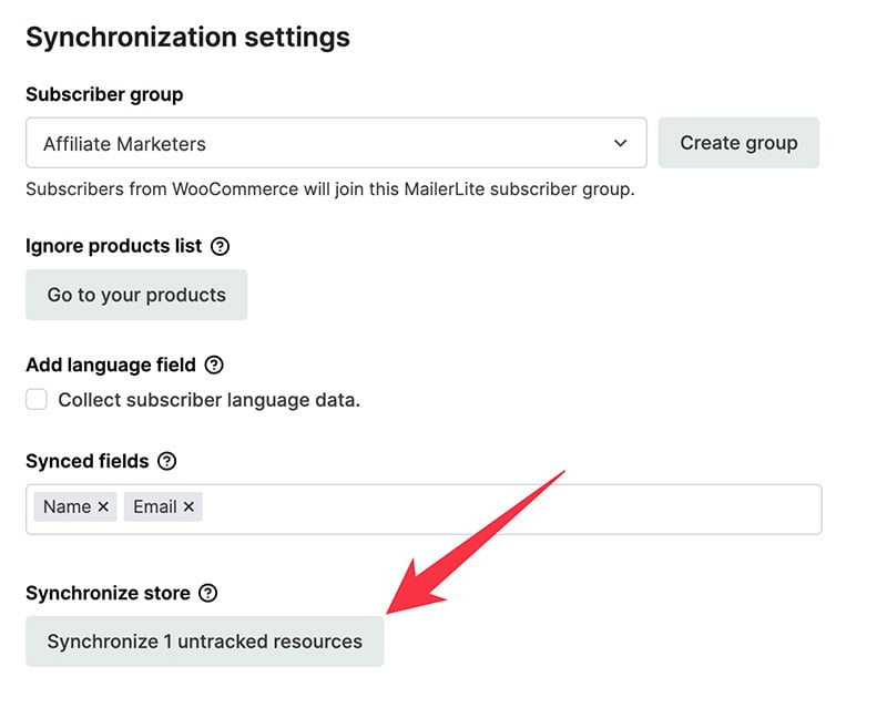 Synchronizing subscribers data