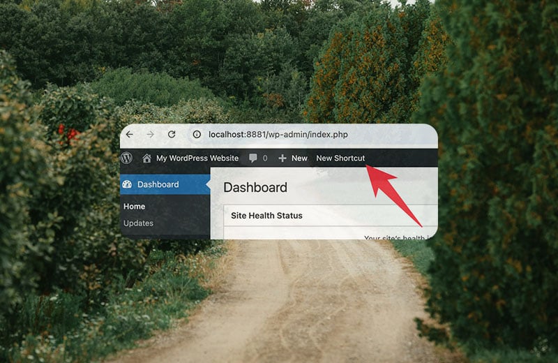 How to Add a Shortcut to WordPress Admin Bar (with and without a Plugin)