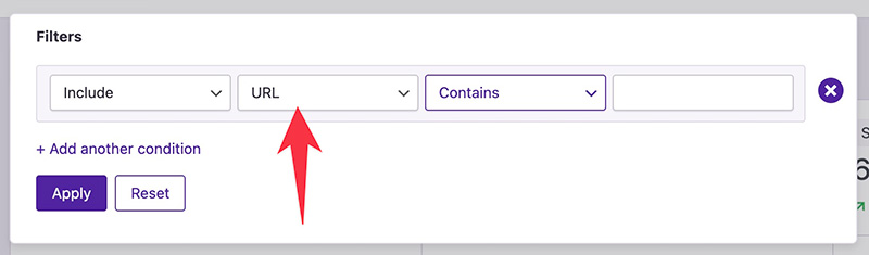 Include URL in Independent Analytics